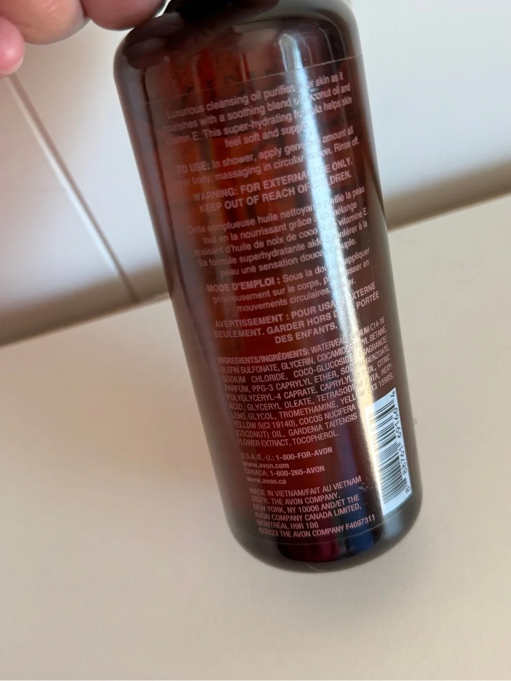NWT Avon Skin So Soft Supreme Nourishment Coconut Oil Body Wash 11.8 oz